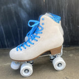 Chuffed Crew Collection Bowzer Washed Grey Rollerskates