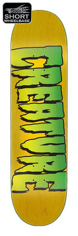 Creature Logo Stump 8.0" x 31.5" Skateboard Deck