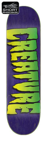 Creature Logo Stumps 8.25" x 31.8" Skateboard Deck