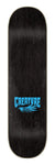 Creature Logo Stump Black/Blue 8.0" Skateboard Deck