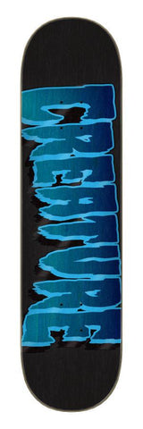 Creature Logo Stump Black/Blue 8.0" x 31.5" Skateboard Deck