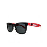 DGK Haters Black/Red Sunglasses