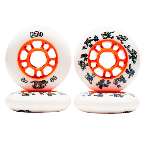 Dead Team Rover 80mm 4 Pack Rollerblade Wheels