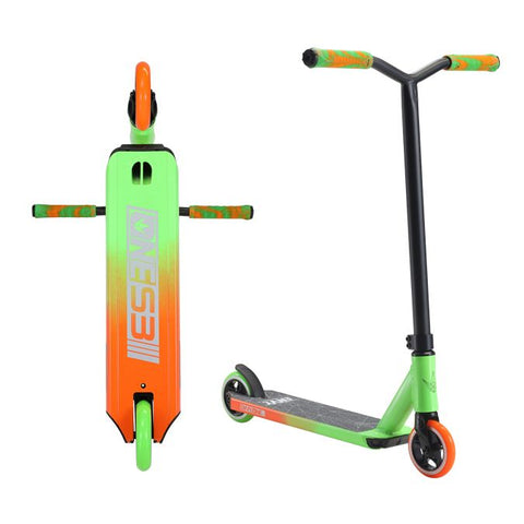 Envy One S3 Green Orange Complete Scooter