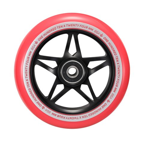 Envy S3 Black Red 110mm Scooter Wheel