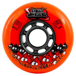 FR Street Invader Orange 80mm/84a 4 Pack Rollerblade Wheels