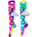 Madmia Flamingo With Wings Adult Knee Socks
