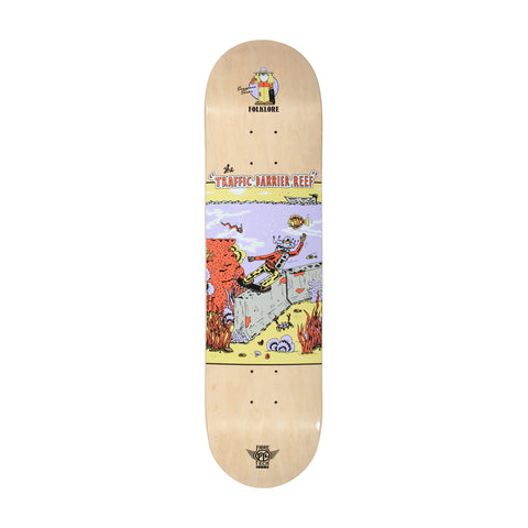 Folklore Traffic Barrier Reef 8.25" Skateboard Deck