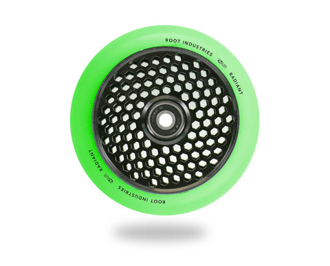 Root Industries Honey Core 120mm Radiant Green Scooter Wheel