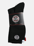 Independent BTG Crew Black/White/Maroon 3 Pack Socks