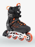 K2 FIT 80 Alu Black Orange Rollerblades