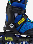 K2 Raider Pro Blue/Yellow Kids Rollerblades