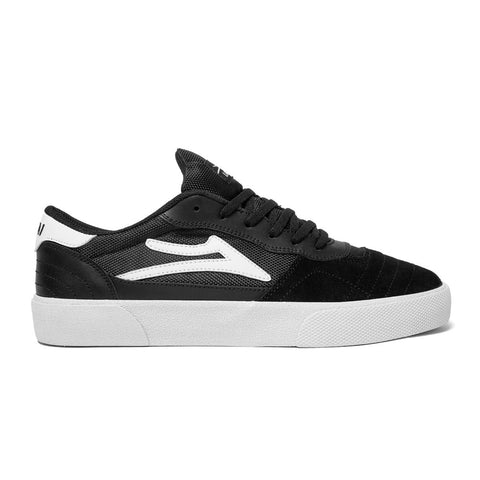 Lakai Cambridge Suede Black/White Skateboard Shoes