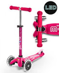 Micro Mini Deluxe LED Pink Scooter