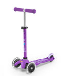 Micro Mini Deluxe LED Purple Scooter