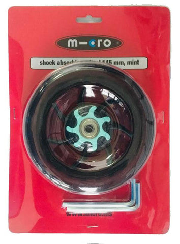 Micro Shock Wheel Mint 145mm Scooter Wheel