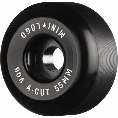 Mini Logo Black 55mm/90a Skateboard Wheels