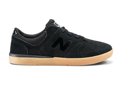 New Balance Numeric 533 Black/Gum Skateboard Shoes