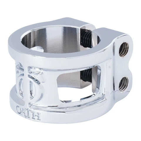 Oath Cage Alloy 2 Bolt Neo Silver Clamp