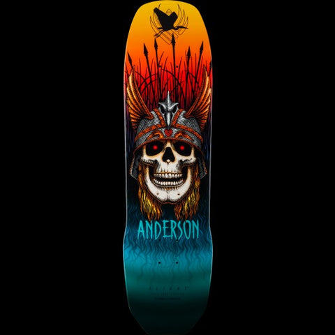 Powell Peralta Andy Anderson Heron Flight 8.45" Shaped Skateboard Deck