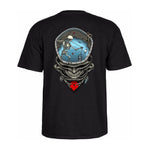 Powell Peralta Mighty Pool Skull Black Tee