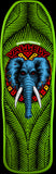 Powell Peralta Vallely Elephant Lime 9.85x30" Old School Skateboard Deck