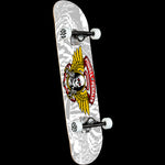 Powell Peralta Winged Ripper Silver 8.0" Complete Skateboard