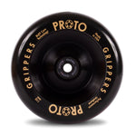 PROTO  Full Core Grippers 110mm Black on Black Scooter Wheel Single