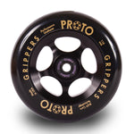 PROTO Classic Grippers 110mm Black on Black Scooter Wheel Single