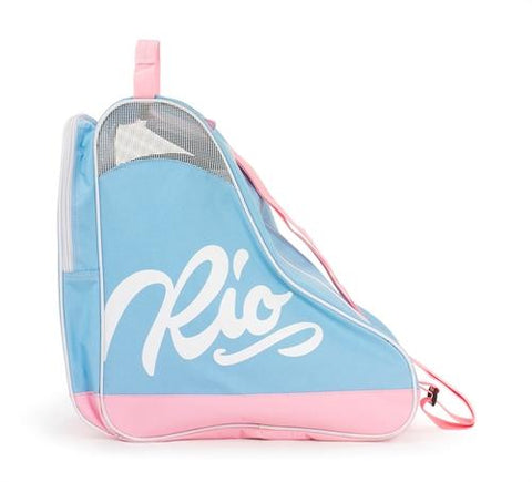 Rio Roller 'Script' Blue/Pink Skate Bag