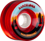 Rollerbones Barcelona 65x35mm/80a Outdoor Rollerskate Wheels (8 Pack)