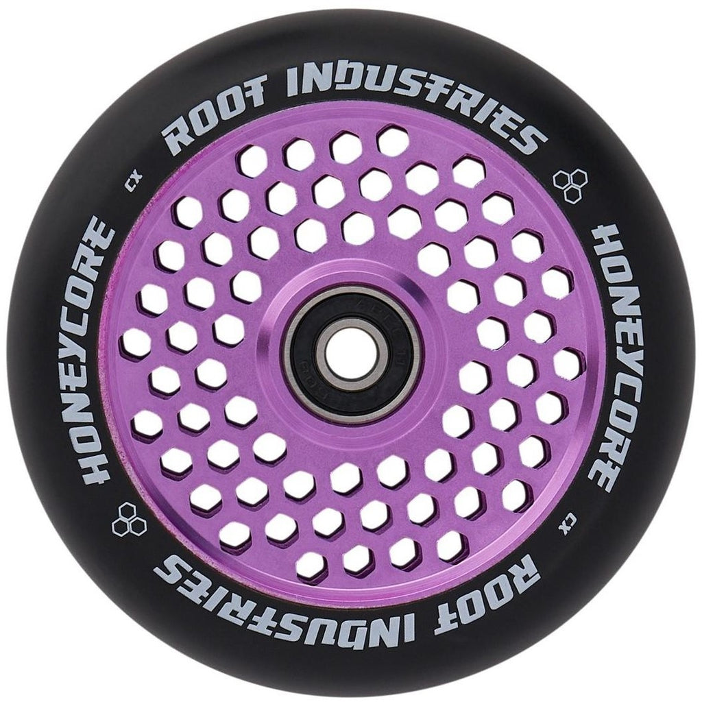 Root Industries Honey Core 120mm Black Purple Scooter Wheel Single ...