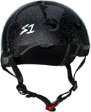 S-One Mini Lifer Black Gloss Glitter Helmet