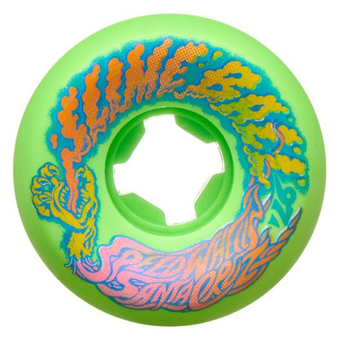 Santa Cruz Slime Balls Green 53mm/97a Skateboard Wheels