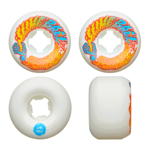 Santa Cruz Slime Balls 53mm/97a Skateboard Wheels