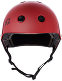 S-One Mega Lifer Blood Red Gloss Helmet Front