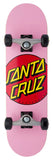 Santa Cruz Classic Dot Pink Micro 7.5" Complete Skateboard