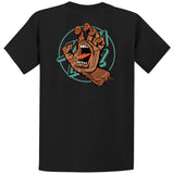 Santa Cruz Opus Overlay Hand Black Tee