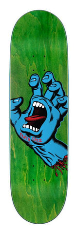 Santa Cruz Screaming Hand Green 8.8" Skateboard Deck 