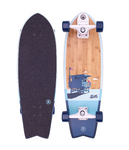 Z Flex Bamboo Fish 7.875" Surf Skate Complete