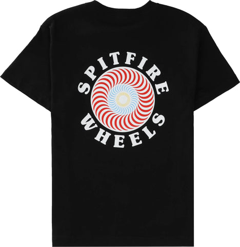 Spitfire OG Classic Black/Red Tee