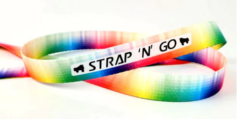 Strap N Go Pixel Gradient Roller Skate Leash