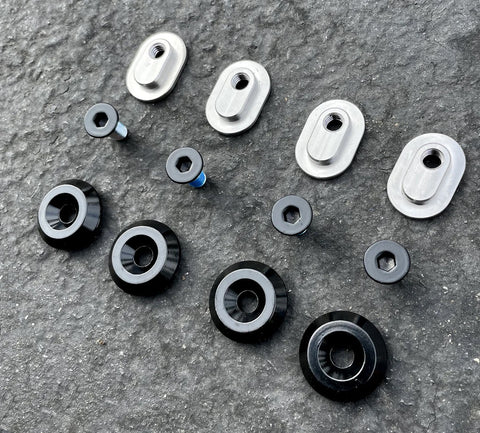 THEM Skates 909 Cuff Hardware Black Set or Single