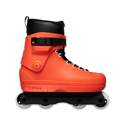 THEM x WKND Collaboration 58mm Orange Rollerblades