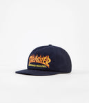 Thrasher Fire Logo Navy Cap