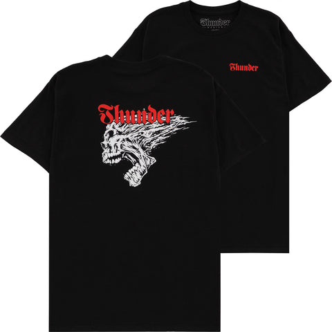 Thunder Screaming Skull RDX Black/Red Tee