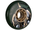 UC TV Line Calkins Green 80mm/88a 4 Pack Rollerblade Wheels