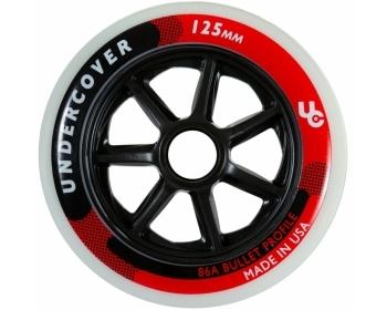 UC 125mm/86a Natural/Black Rollerblade Wheel Single