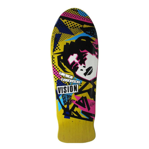 Vision Original MC Yellow Stain Reissue 10' Skateboard Deck