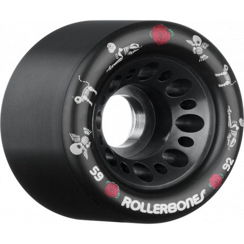 Rollerbones DOD Pet 59mm/92a Black 4pk Rollerskate Wheels